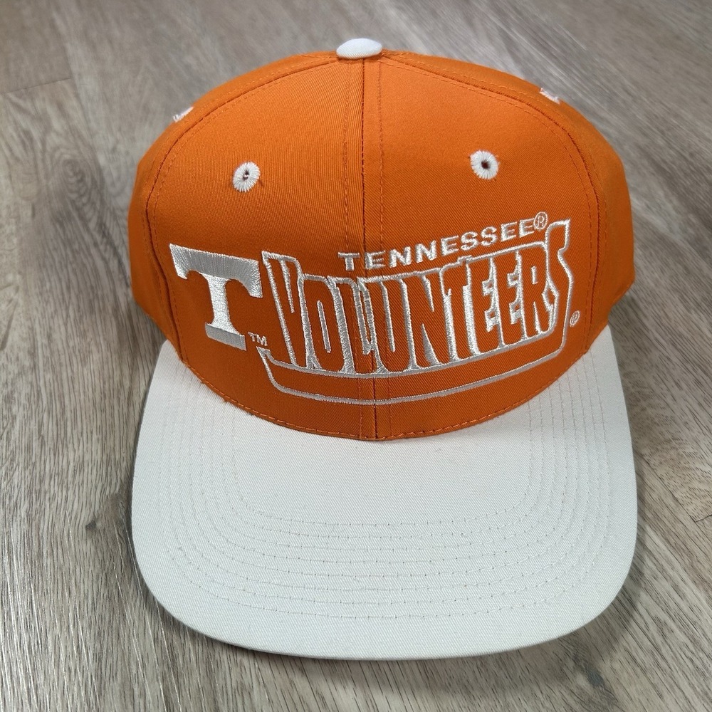 VTG Tennesee Volunteers Snapback Hat College Signatures Orange Cap